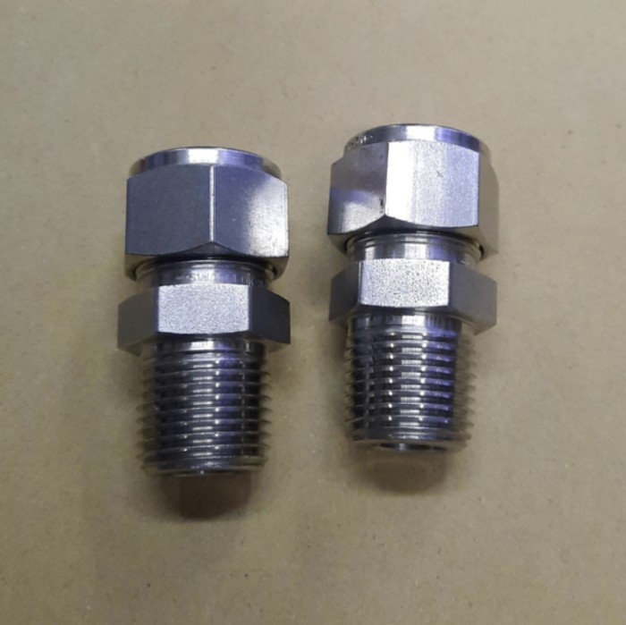 Male Connector SS316 2